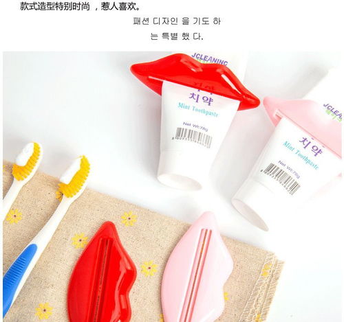 新奇有趣，韓國卡通擠牙膏器 讓日常擠牙膏也變得充滿樂趣